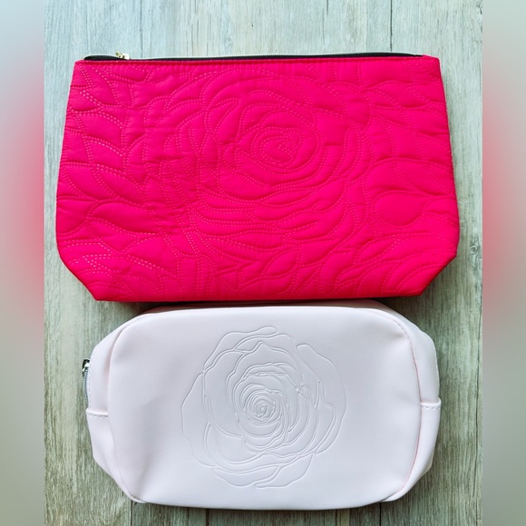 Lancôme Blush Pink & Fuchsia Cosmetic Bags - Picture 7 of 13